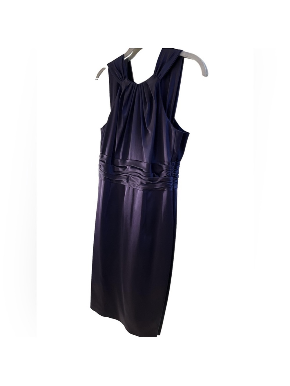 David Meister Purple Party Dress